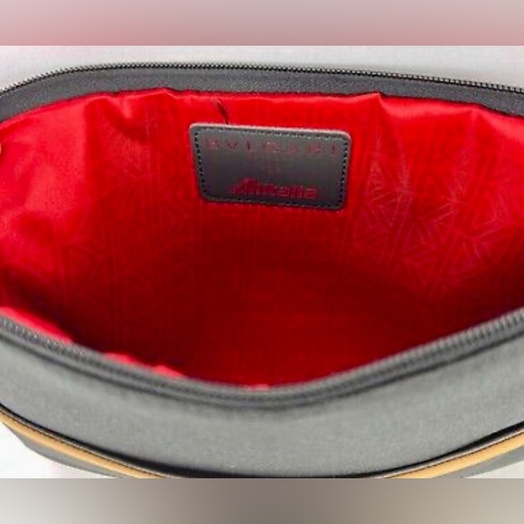 🛑 BVLGARI Bulgari Parfums for Alitalia Zip Pouch / Cosmetic Tablet Case🛑#BUL - Picture 8 of 12